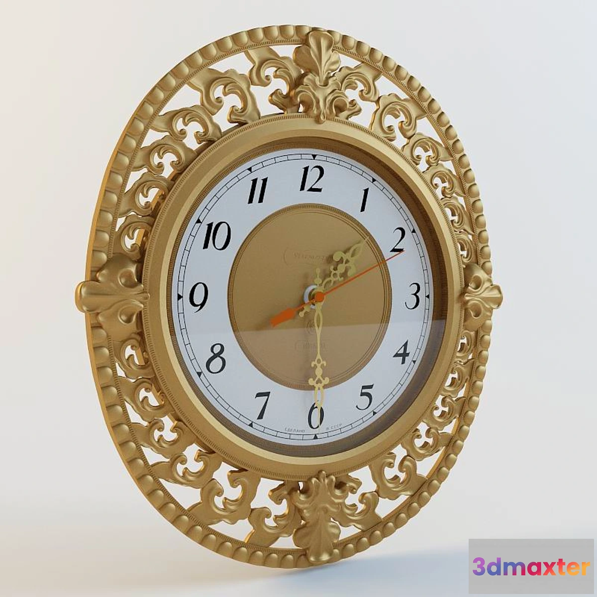 1267079 - Wall clock - No.2 3D Max