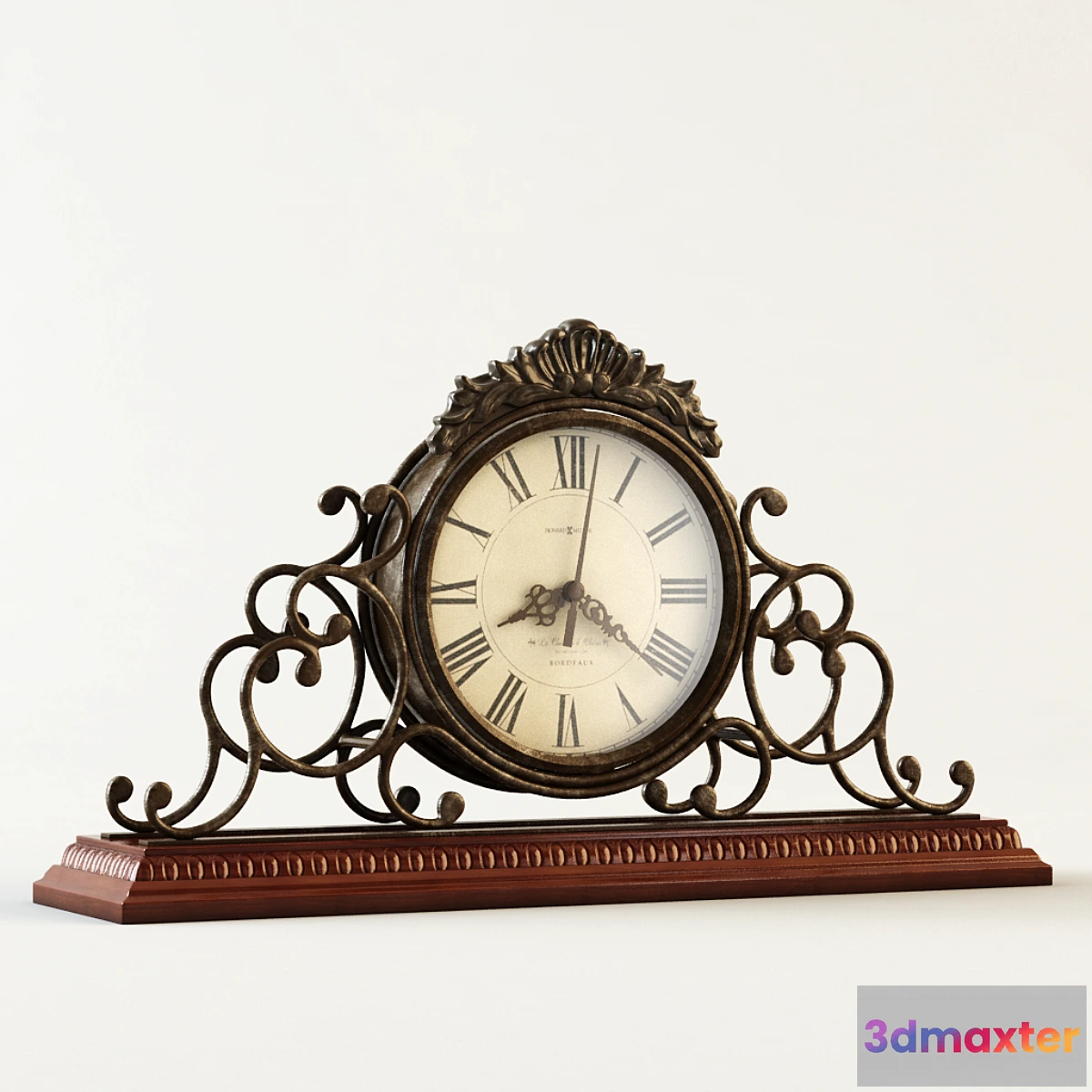 1276052 - Mantel clock 3D Max