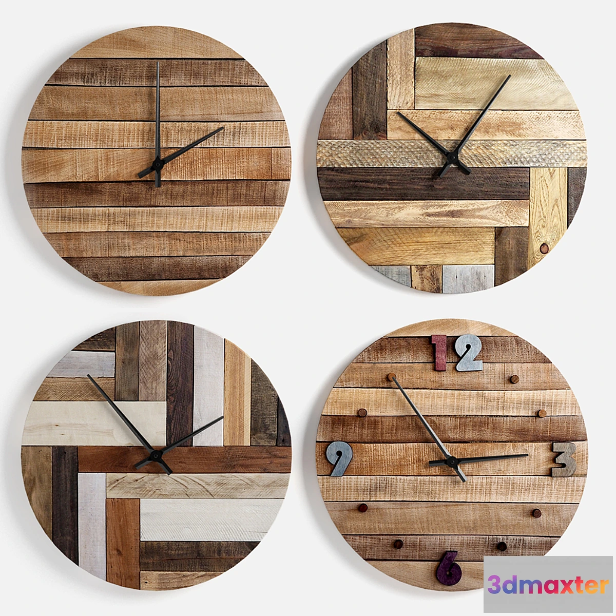 1295020 - Wooden watch 3D Max