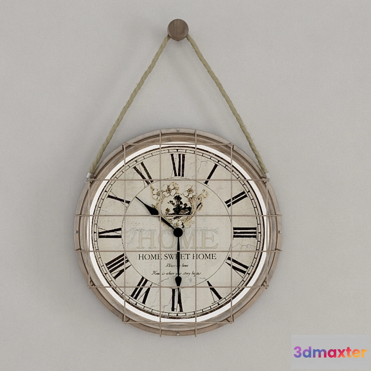 1305847 - Antique Clock 3D Max