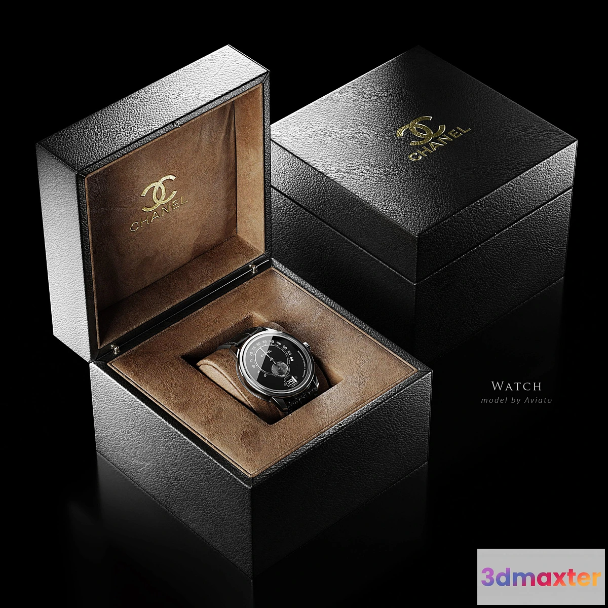 1306219 - Watch Chanel 3D Max