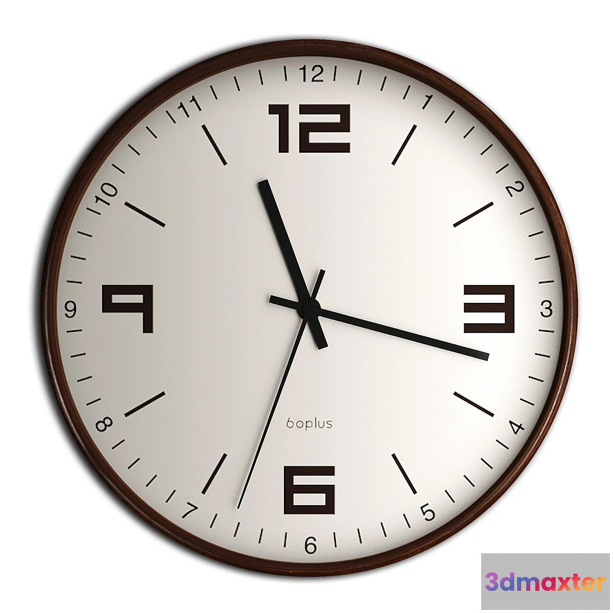 1325469 - Wall clock 25 3D Max