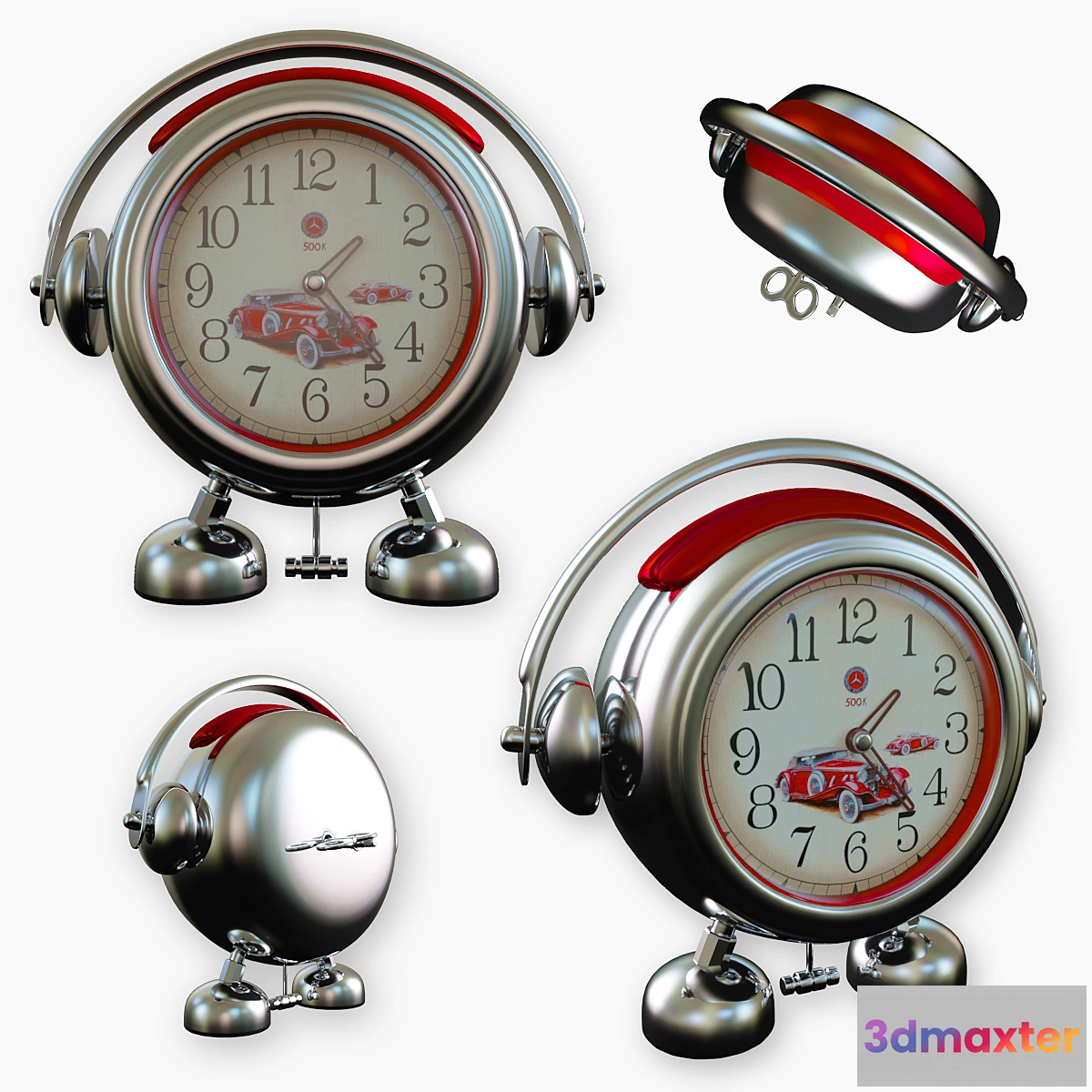 1325693 - Alarm clock - No.6 3D Max