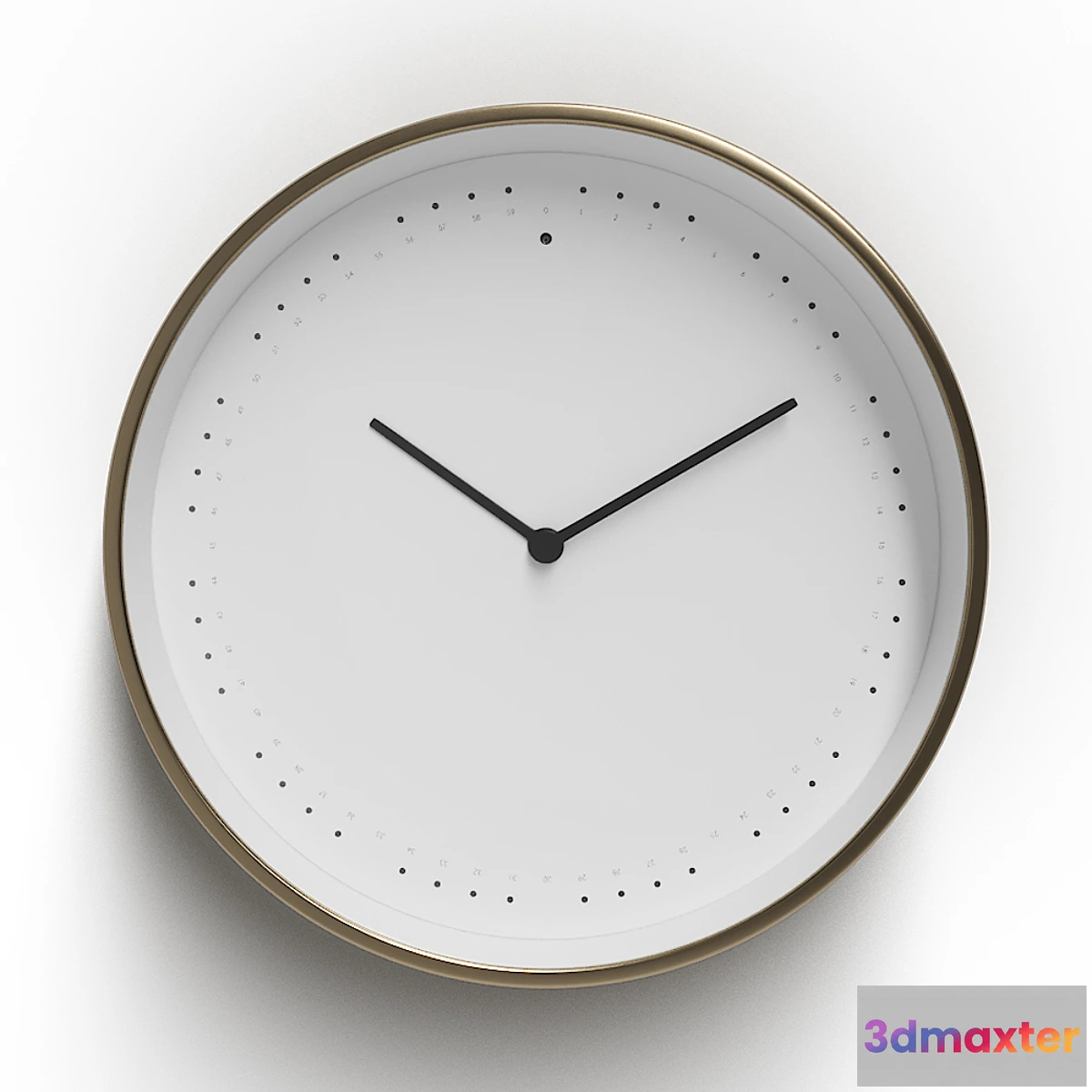 1326319 - Wall clock PANORERA 3D Max
