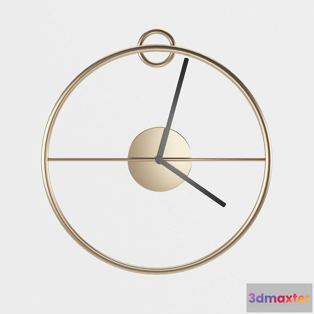 1331504 - Wall Clock BLOOMINGVILLE 3D Max
