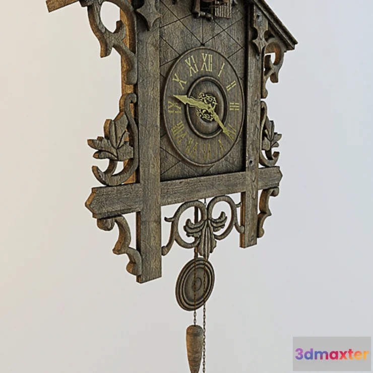 1398030 - cuckoo clocks 3D Max