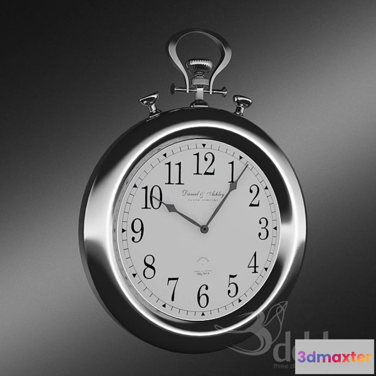 1402378 - Kare Design Clock art. no 66893 3D Max