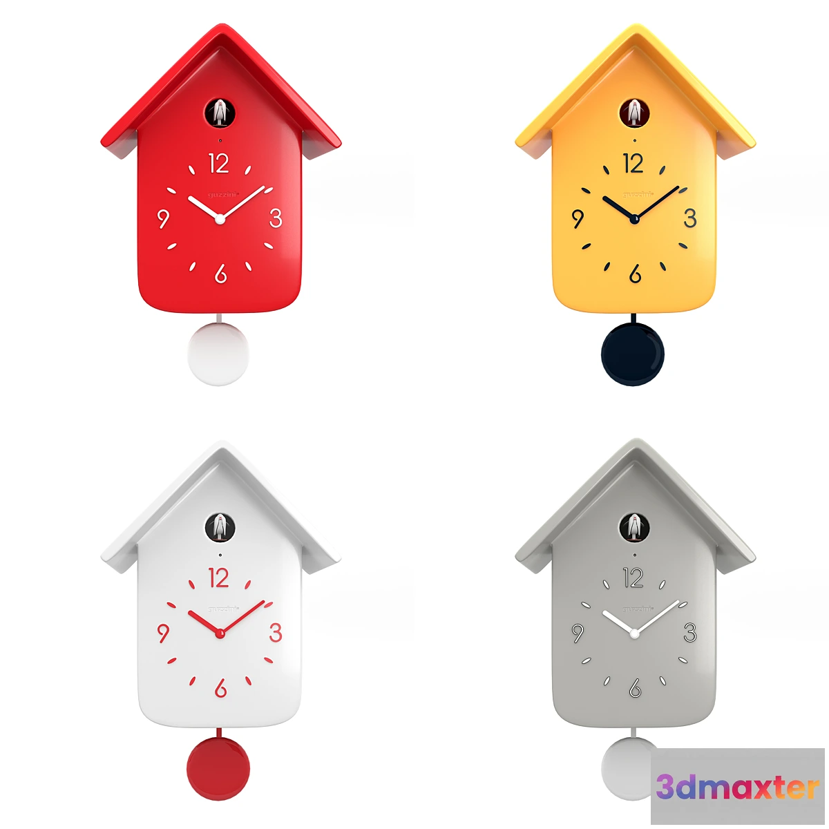 1420270 - Cuckoo clock QQ Guzzini 3D Max