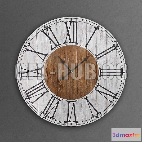 1565972 - Clock 124 3D Max