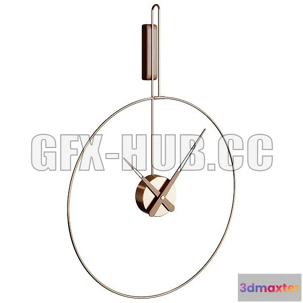 1566058 - Wall Clock MICRO DARO Clock 3D Max