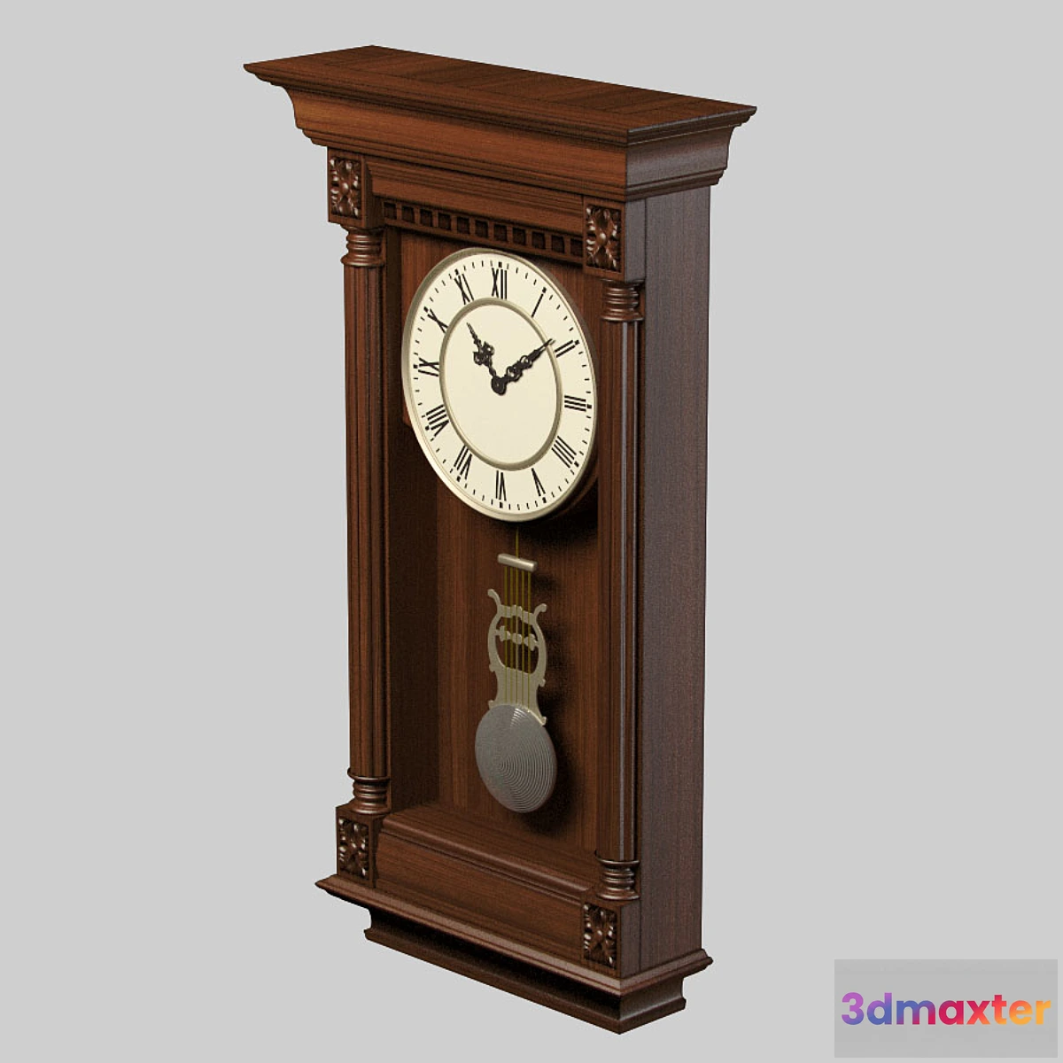 631553 - wall clock with pendulum