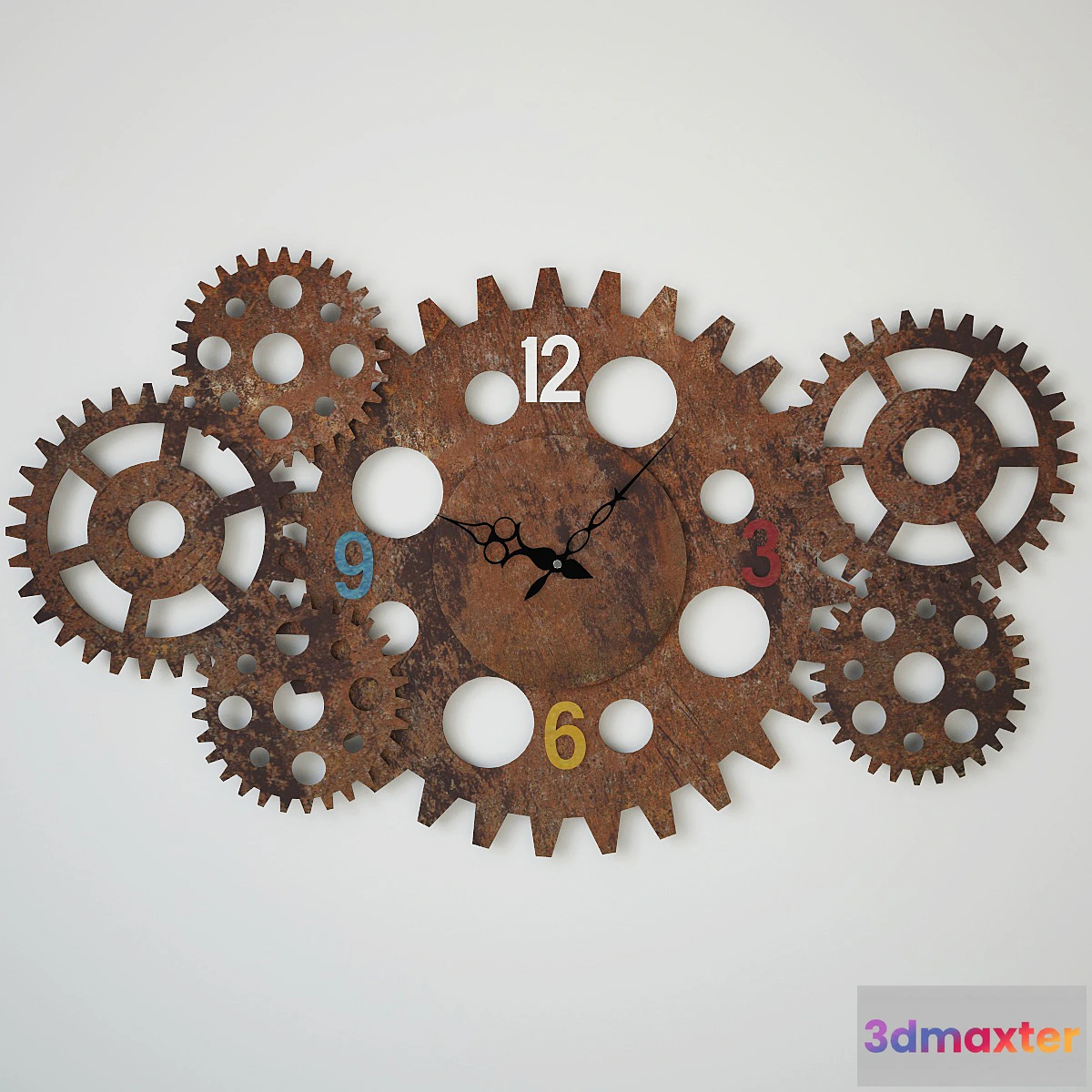 631571 - Wall Clock Gear Wheel