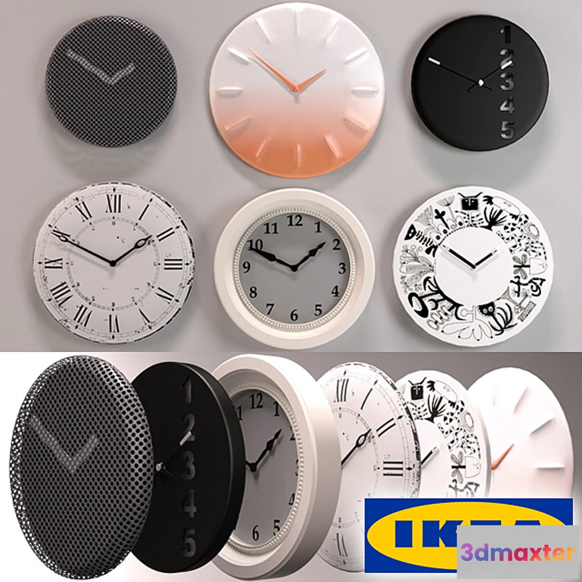 636071 - IKEA Wall clocks