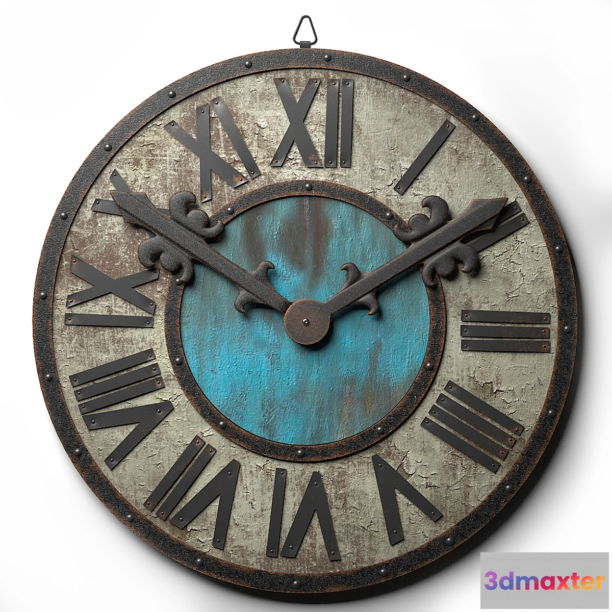 636079 - Wall clock Loft Style Ø80