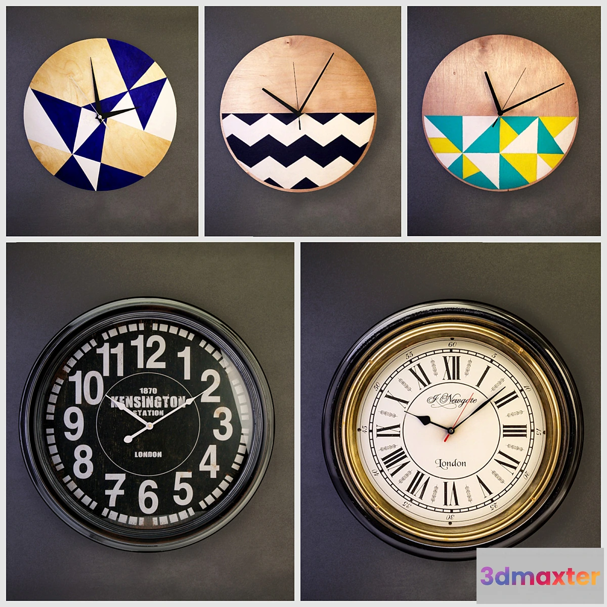 642685 - Wall clocks (collection number 4)