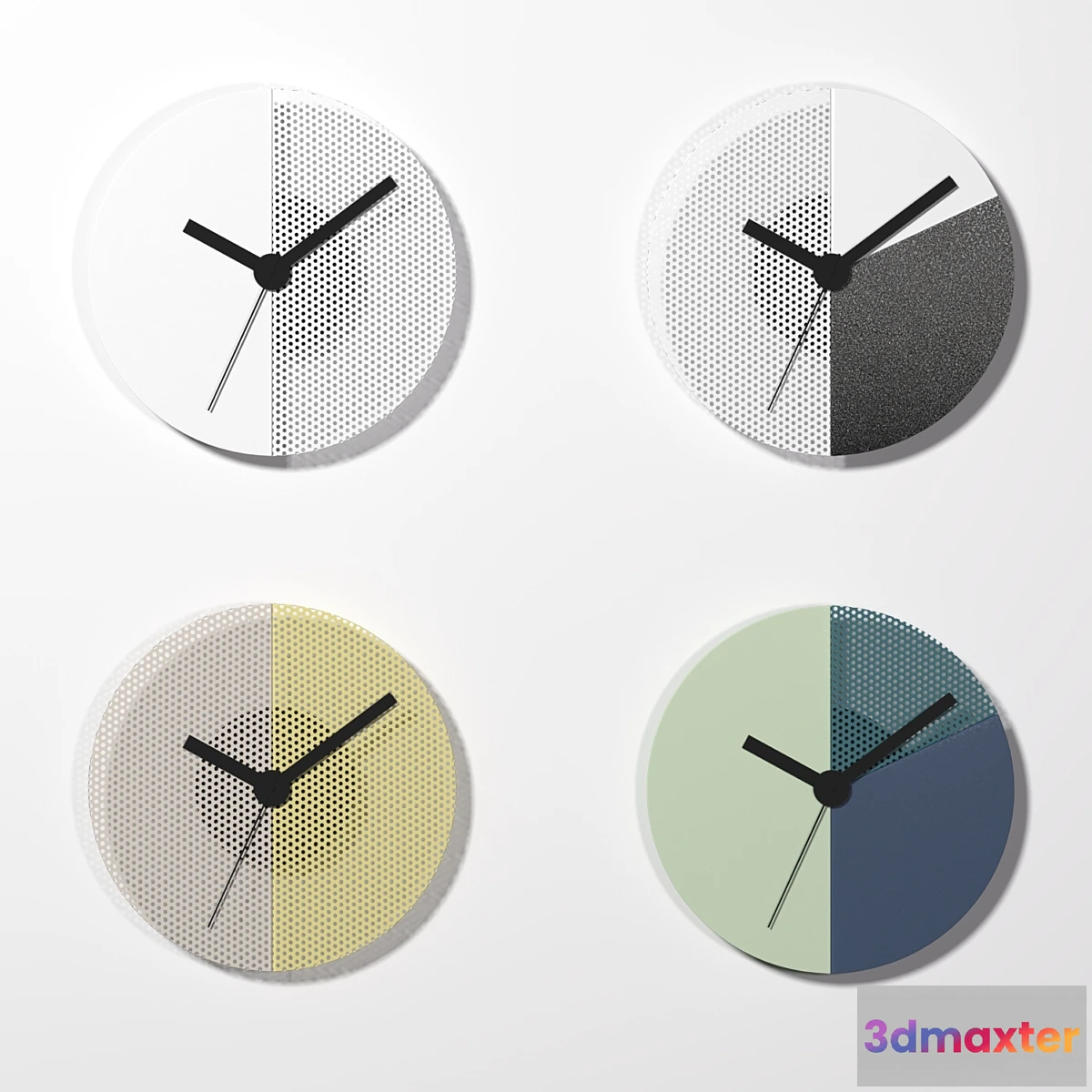 660193 - Tolix wall clock