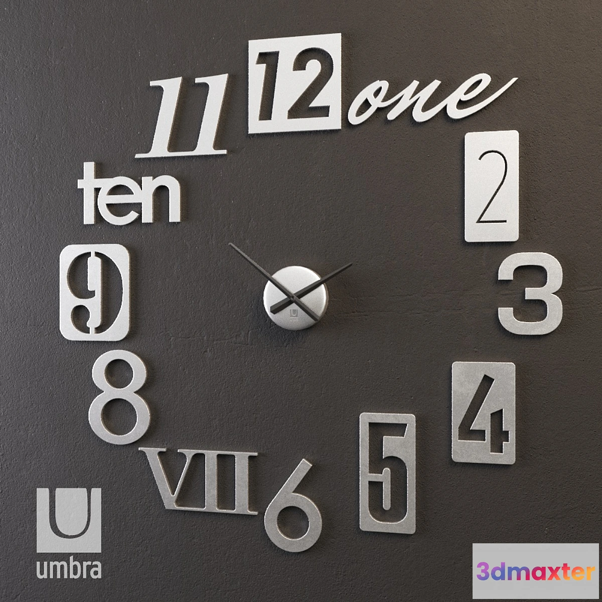 671335 - Wall clock Numbra