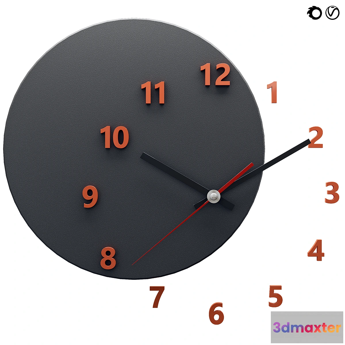 705342 - WALL CLOCK OUT OF TIME - No.2