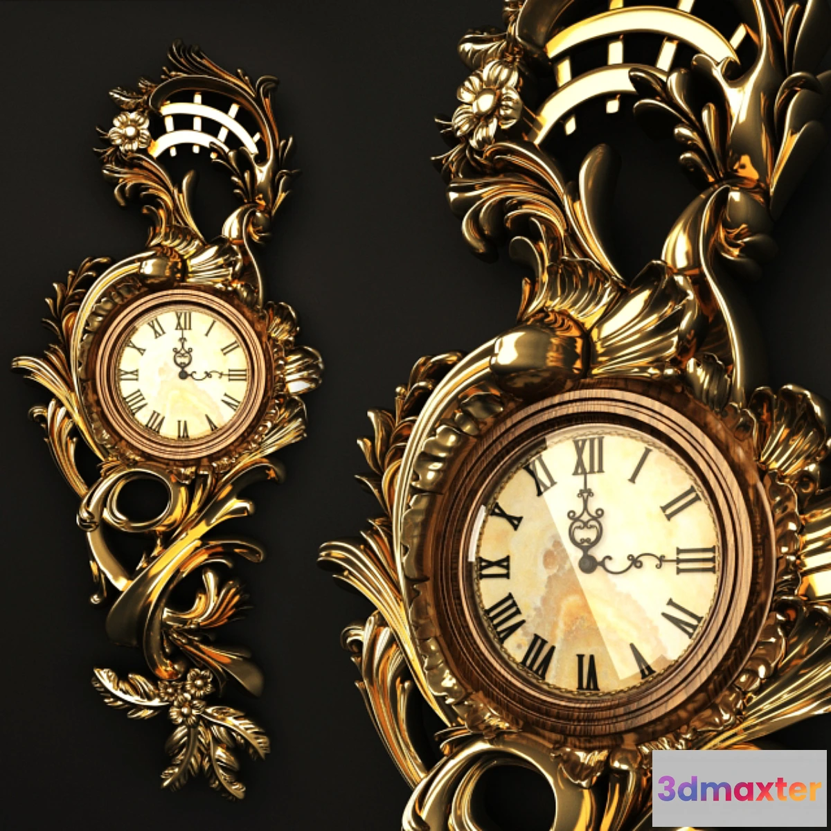 723598 - Antique Wall Clock - No.2