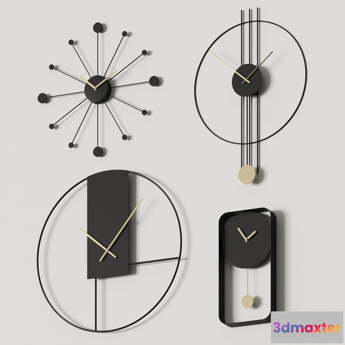 770473 - Minimalistic Wall Clocks Complication 2