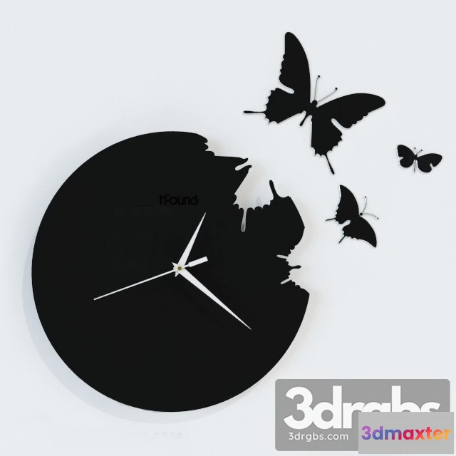 932154 - Clock Butterfly