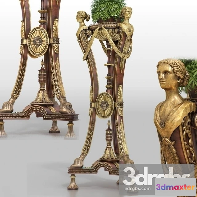 932164 - Clock Gueridon George III