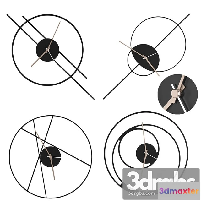 932184 - Clock set 1 by horloge murale