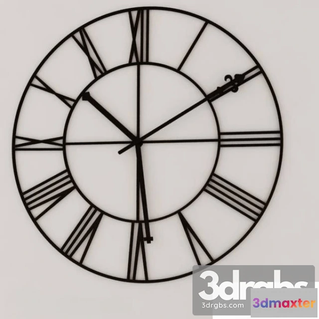 932198 - Deco Wall Clock Factory