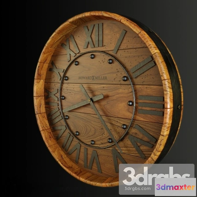 932282 - Modern Wood Clock
