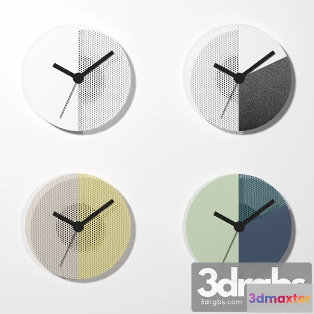 932320 - Tolix wall clock