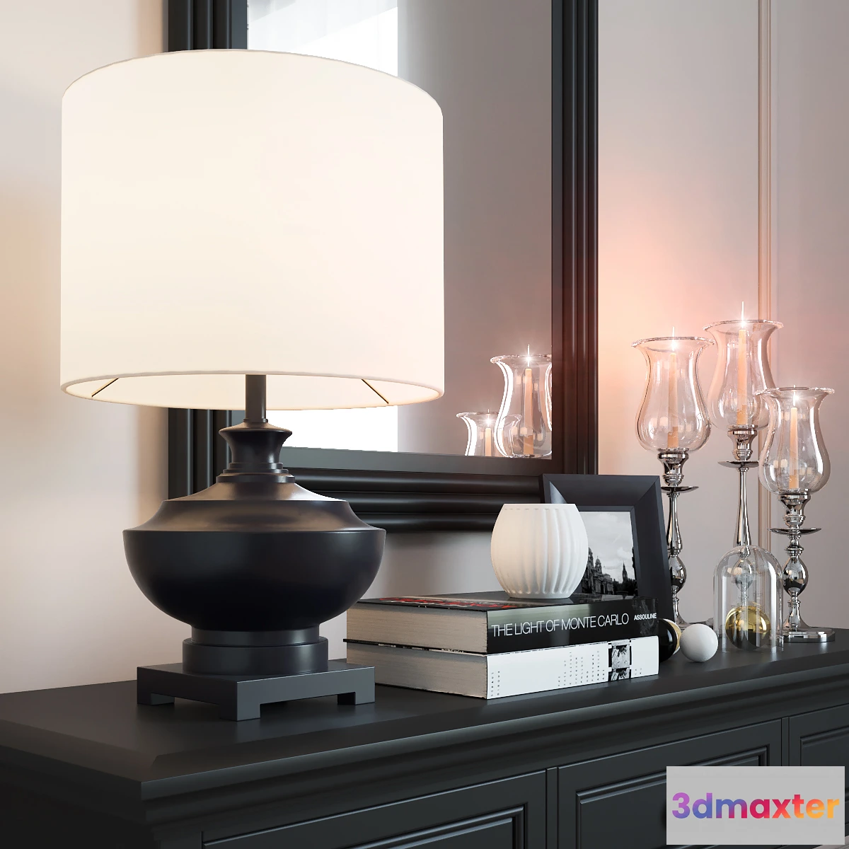 1192870 - FURNITURE 3D MODELS - 009 Decorative set 09