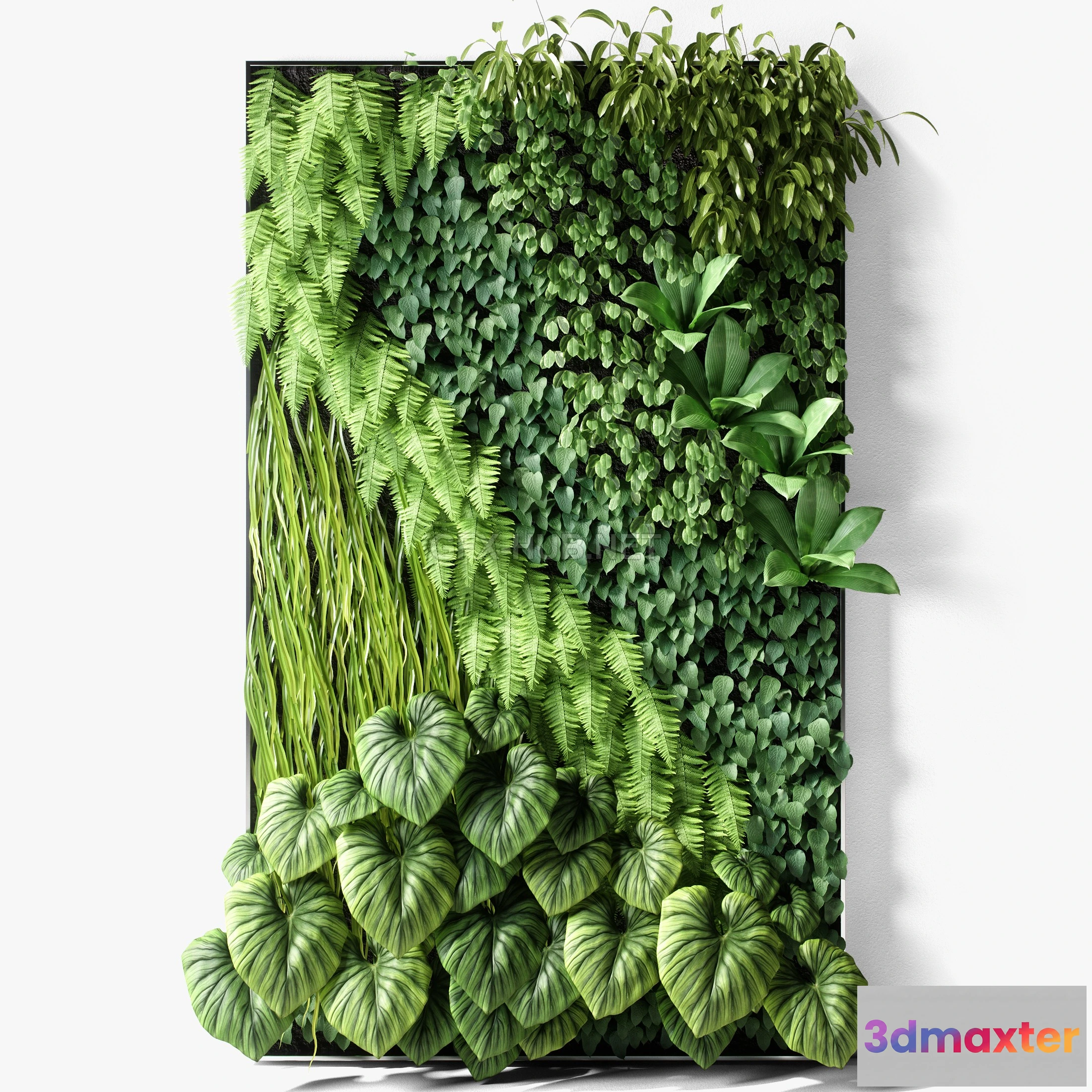 1193160 - FURNITURE 3D MODELS - 3D vertical garden 02