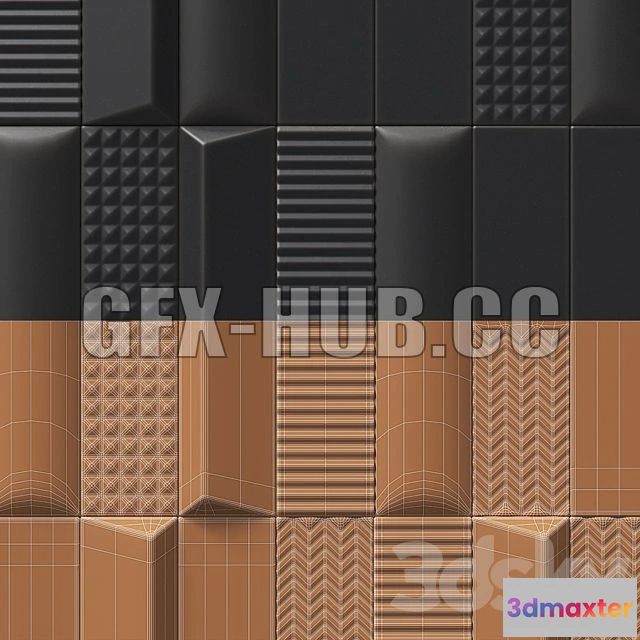 1193170 - FURNITURE 3D MODELS - 41zero42 Biscuit Tile