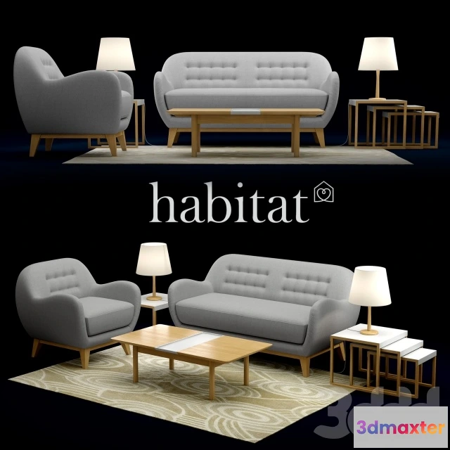 1196120 - FURNITURE 3D MODELS - 3DMAX FREE - 1588