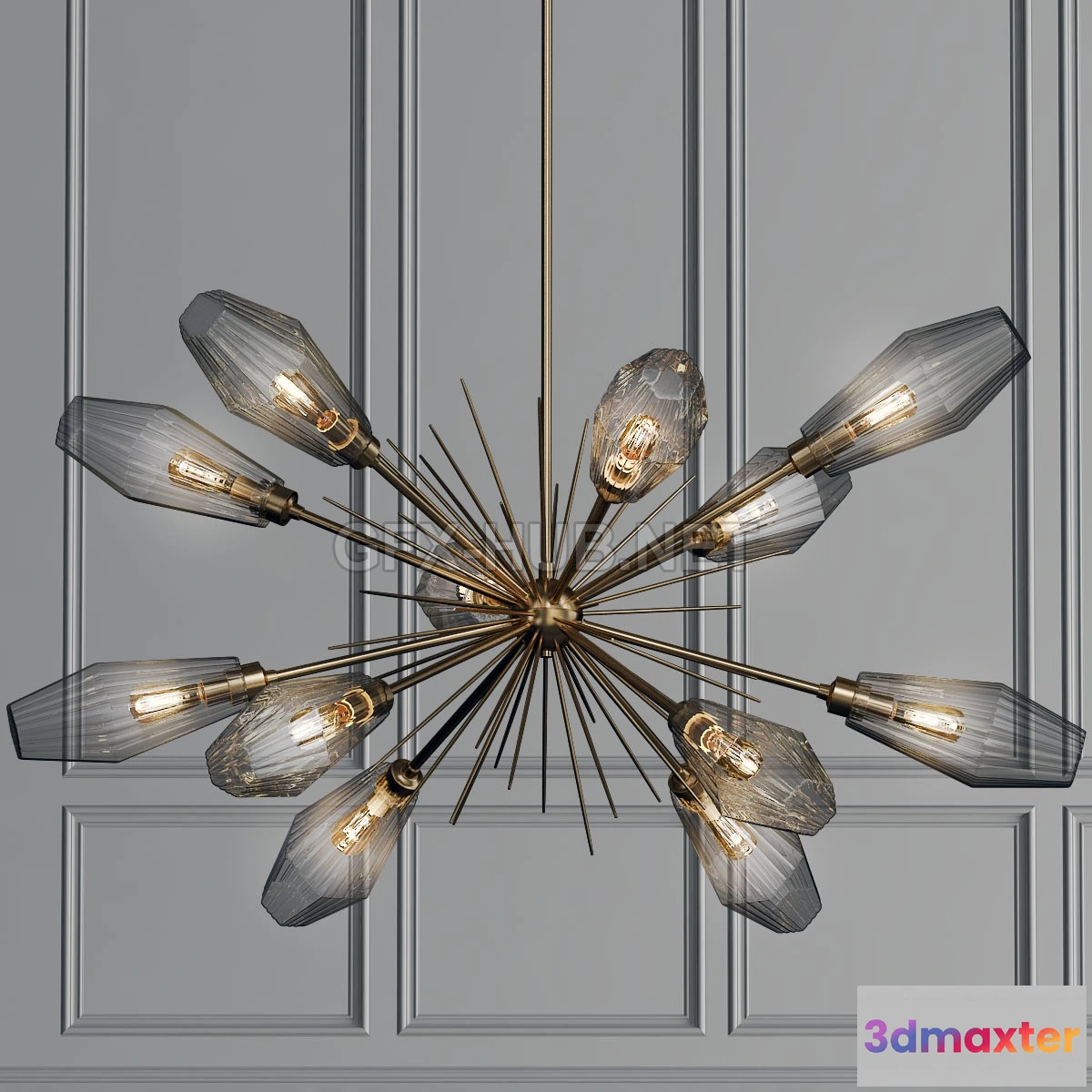 1197048 - FURNITURE 3D MODELS - AALTO OVAL STARBURST