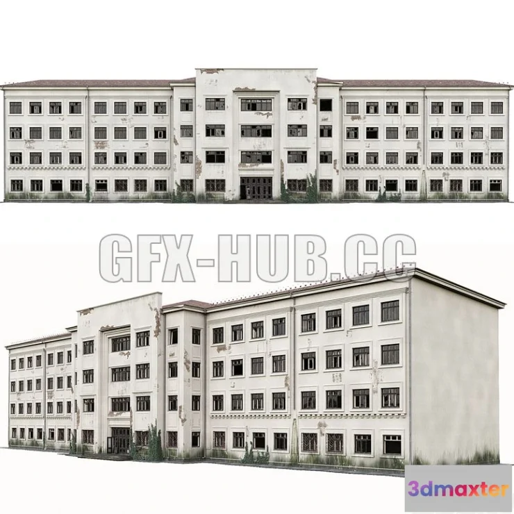1197050 - FURNITURE 3D MODELS - Abandoned Hospital