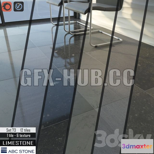 1197058 - FURNITURE 3D MODELS - ABC Stone Set 73