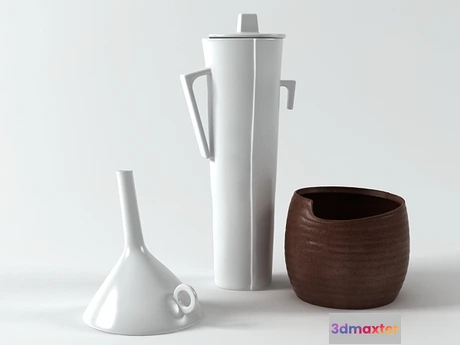 1197084 - FURNITURE 3D MODELS - Accessory set 02