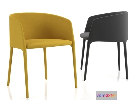 1197094 - FURNITURE 3D MODELS - Achille armchair