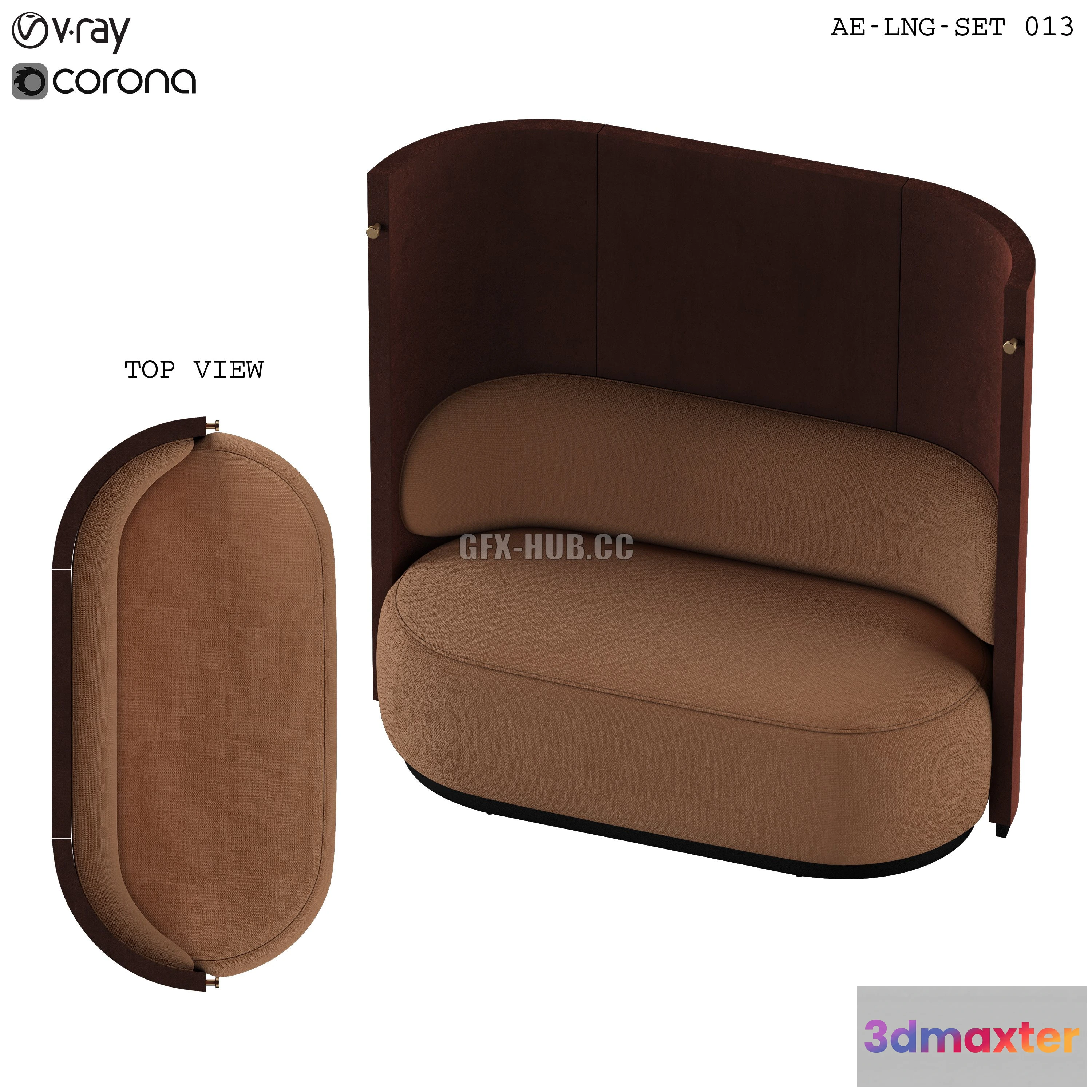 1197126 - FURNITURE 3D MODELS - AE LNG SET 013