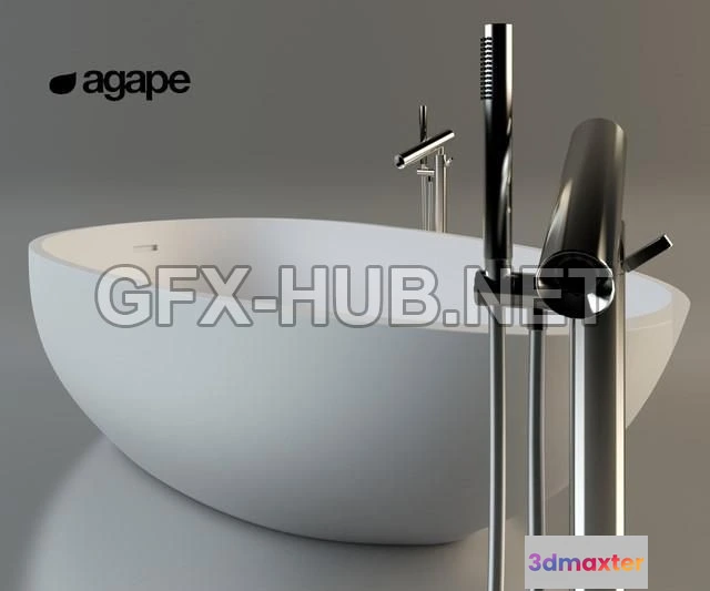 1197150 - FURNITURE 3D MODELS - agape spoonxl + square