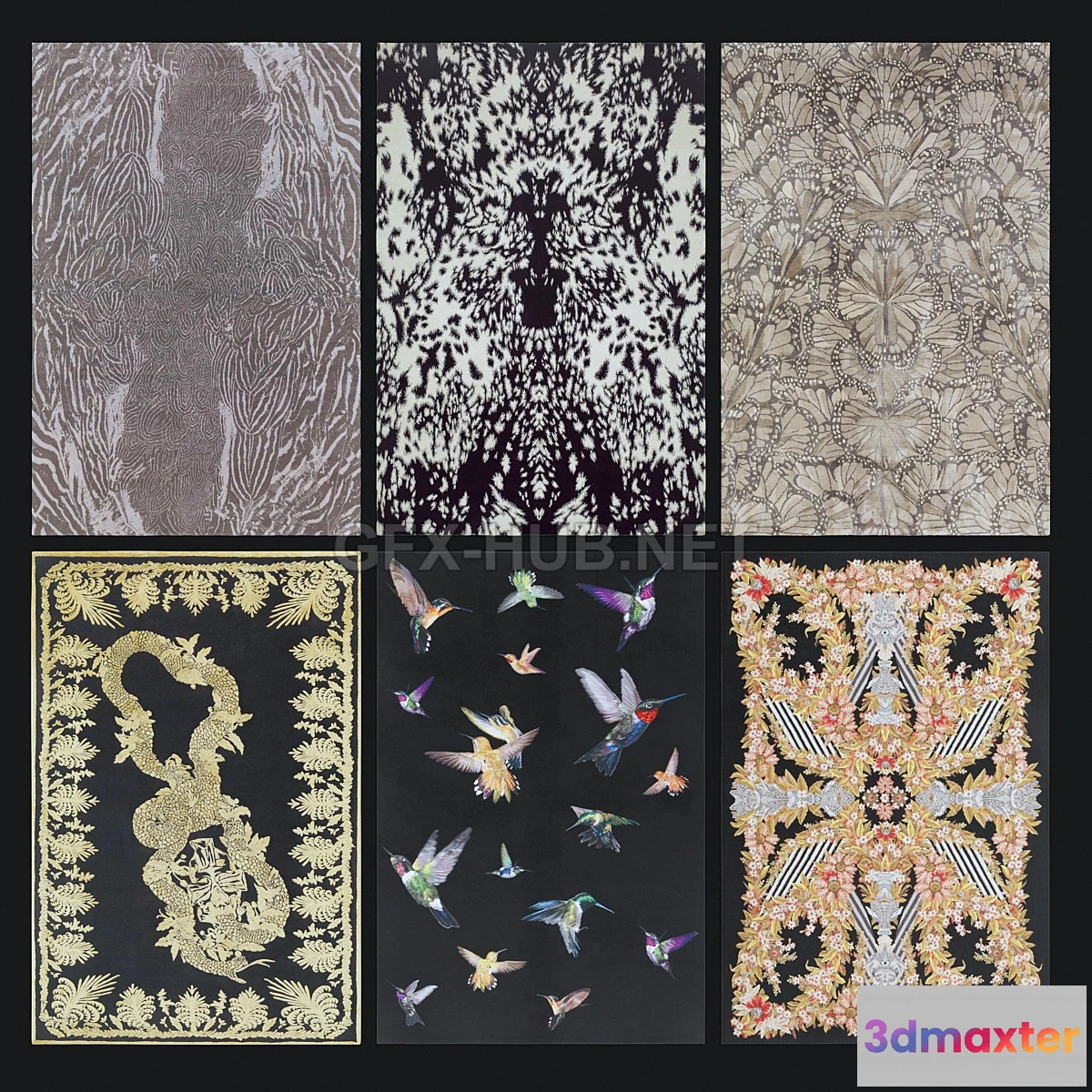 1197192 - FURNITURE 3D MODELS - Alexander McQueen&Diane von Furstenberg