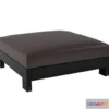 1197212 - FURNITURE 3D MODELS - Alison Black ottoman