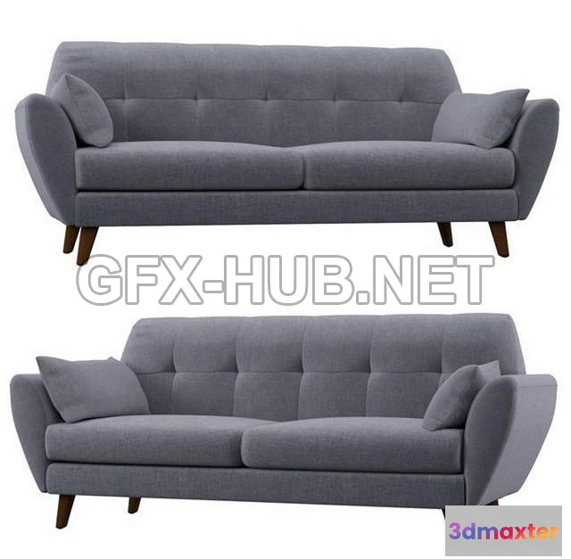 1197240 - FURNITURE 3D MODELS - Alsacia sofa