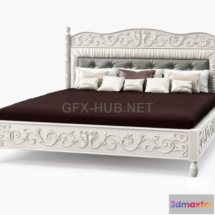 1197290 - FURNITURE 3D MODELS - Andrea Fanfani Bed