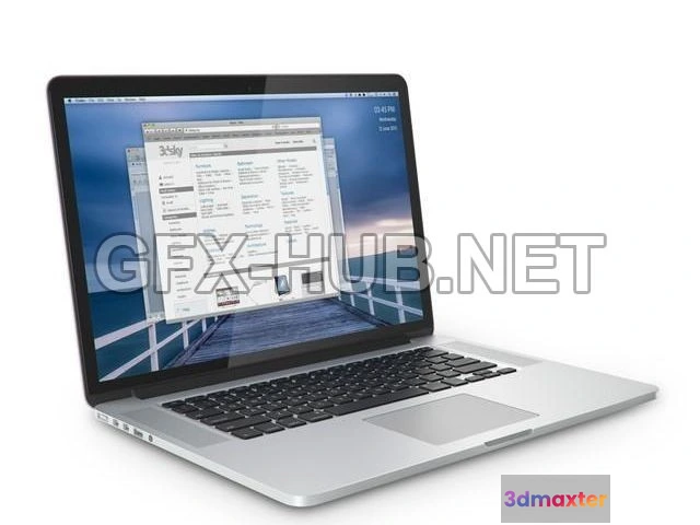 1197360 - FURNITURE 3D MODELS - Apple Macbook Pro