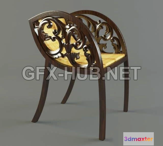 1197412 - FURNITURE 3D MODELS - Arjuna Chair