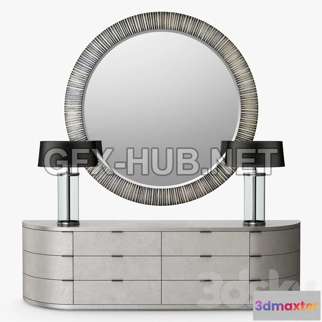 1197422 - FURNITURE 3D MODELS - Armani Casa Castilla
