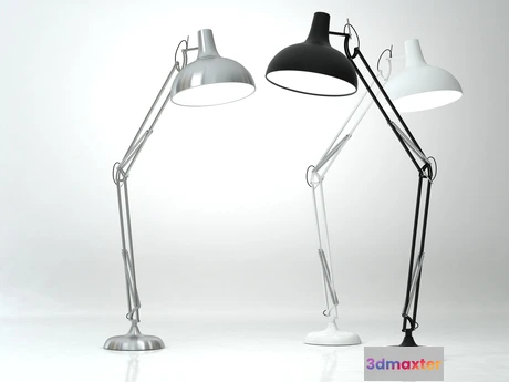 1197596 - FURNITURE 3D MODELS - Atlas Floor Lamp
