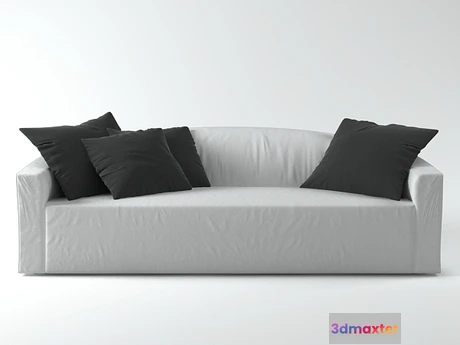 1197602 - FURNITURE 3D MODELS - Atollo sofa